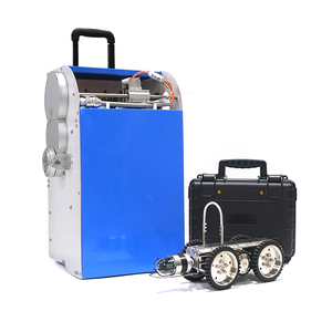 Dưới nước 2/4mgp kỹ thuật số tập trung 100 mét CCTV thoát nước đường ống Crawler kiểm tra Crawler Robot máy ảnh - Product Image 4