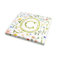 Caja de Cartón de Lujo de Primera Calidad, Forma Rectangular, Hecha en China, Precio Competitivo, Opción de Tarjeta de Regalo Personalizada y Logotipo Personalizado