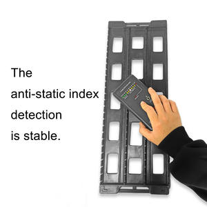 Estante de almacenamiento de placa de circuito impreso <span class=keywords><strong>ESD</strong></span> con compartimento de bandeja de blíster conductor de sala limpia duradero fabricado para almacenamiento seguro de PCB - Product Image 4