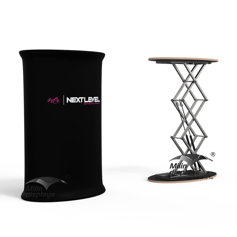 Foldable Aluminum Oval Pop up Promotion