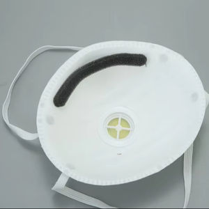 Masker CE FFP2 KN95 sekali pakai, Respirator anti debu keamanan industri dengan katup pernapasan bersertifikat EN149 - Product Image 4