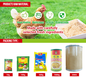 Poudre d'assaisonnement concentrée saveur <span class=keywords><strong>poulet</strong></span> frit pour bouillon de viande et plats variés - Product Image 2