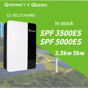 Growatt onduleur solaire hors réseau SPF3500ES <span class=keywords><strong>SPF5000ES</strong></span> 3500W/5000W 3.5KW 5KW monophasé sortie à onde sinusoïdale pure 60Hz WiFi usage domestique - Product Image 1