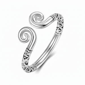 Vendita calda Trending Fashion anelli da Cocktail per ragazze serpente fiore Punk Boho gioielli minimalisti intarsio amante numero all'ingrosso - Product Image 1