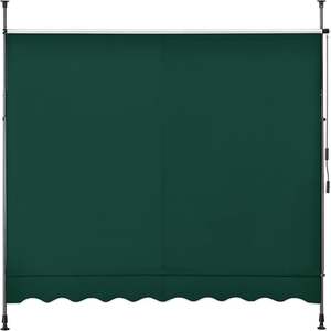 Toldo retráctil a prueba de lluvia Paquete de pedido por correo Toldo de balcón con manivela de mano Altura ajustable Toldo de protección solar Resistente a los rayos UV - Product Image 1