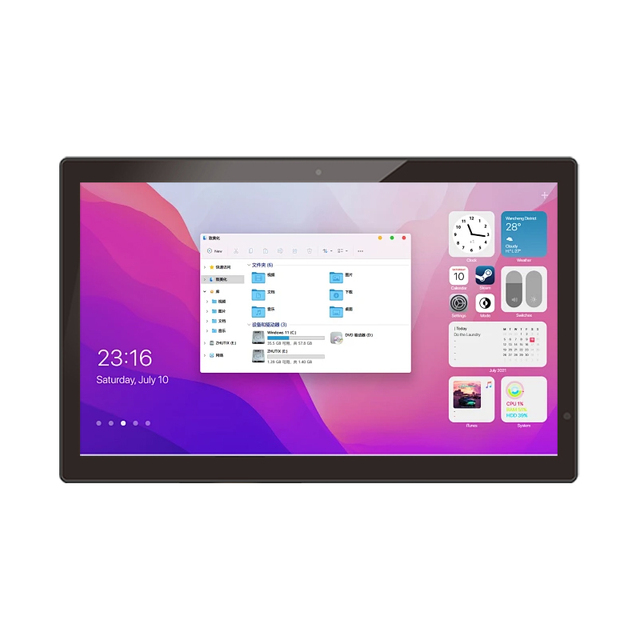 Factory Customization 15 Inch Touch Screen POE Power Surrounding Android Tablet for Conference Meeting