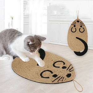 Nuova forma di <span class=keywords><strong>mouse</strong></span> sisal gratta e vinci pet pad resistente al gatto giocattolo - Product Image 1