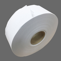 Rouleau de papier toilette 100% vierge, gaufrage de pâte vierge dans un lieu public commercial, rouleau de papier toilette géant 2 plis, vente en gros, chine