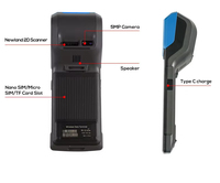 MASUNG H10P PDA industriel robuste Android portable avec scanner de codes-barres 2D NFC GPS pour la vente au détail, la logistique, l'hôtellerie et la restauration
