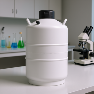 Réservoir d'azote liquide en alliage d'aluminium de 20 L, conteneur LN2 pour fournitures de laboratoire - Product Image 2