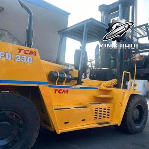 Chariot élévateur TCM FD230Z8 23 tonnes d'occasion, chariot élévateur japonais 23 tonnes, moteur Isuzu 6BG1, machine d'occasion, chariot élévateur à essence, 3000 mm, 23000 kg - Product Image 4
