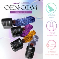 JTING - Juego de Esmaltes de Uñas en Gel con Efecto Ojo de Gato, 24 Colores, con Diseño Único y Tabla de Exhibición