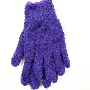 Gants de dépoussiérage en <span class=keywords><strong>microfibre</strong></span> de velours corail pour le nettoyage ménager, écologiques, doux, moyens, durables, réutilisables, super absorbants - Product Image 4