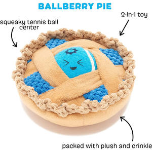 Juguete de Peluche con Sonido en Forma de Pastel para Perros Pequeños, Medianos y Grandes, Material de Algodón, Empacado en Bolsa, para Entrenamiento Interactivo Personalizado - Product Image 3