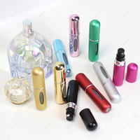Usine Voyage Entier Mini Parfum Rechargeable Atomiseur ContainerLuxury 3ml 5ml 8ml 10ml Atomiseur De Parfum pour Soins De La Peau
