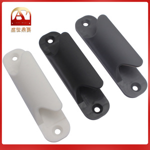 No-Drill Plastic <b>Door</b> Handle Bar Adhesive Easy Installation For Cabinet Wardrobe Drawer Surface Mounted Minimalist Design - Product Image 5