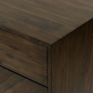 ตู้เก็บของสไตล์วินเทจยุโรป ทำจากไม้เนื้อแข็ง 4 ประตู 2 ลิ้นชัก สำหรับห้องรับประทานอาหาร - Product Image 6