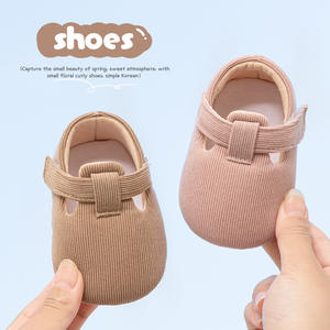वसंत शरद ऋतु की शिशु महिला नवजात मंजिल/पूर्व-चरण टॉडलर नरम एकमात्र गैर-पर्ची जूते जूजियांग में बनाए गए 0-1 वर्ष - Product Image 4