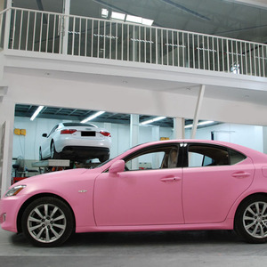 WRAPMASTER <span class=keywords><strong>Vinilo</strong></span> Autoadhesivo Mate Rosa de 1.52*30m para Modificación de Automóviles, Adhesivo para Carrocería - Product Image 3