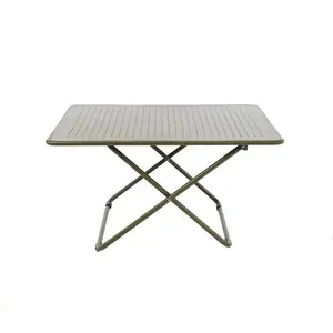 2023 New Style Aluminium Mesas Plegables Para Camping Britain Style Outdoor Folding Table For Camping