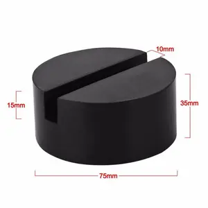 Rubber Slotted Jack Stand Pads