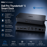 Station d'accueil Thunderbolt 5 Type C SD25TB5 avec charge 80 Gbit/s 300 W pour 2.1 en stock