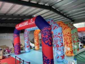 Gerbang Acara Tiup Udara Langsung dari Pabrik, Inflatable Iklan dengan Titik Angkur yang Diperkuat untuk Promosi Acara Luar Ruangan - Product Image 4