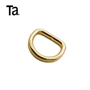 TANAI accessori hardware o borse hardware D fibbie ad anello anelli a D in metallo anello a D fibbia ad anello per zaino borsa