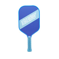 Raquette de pickleball professionnelle de compétition pour adultes, de haute qualité, avec noyau en nid d'abeille et fibre de verre, vente directe d'usine