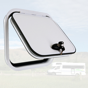 Offre Spéciale 800*400mm alliage d'aluminium RV bagages accès porte panneau nouvel état camping-car camping-car <span class=keywords><strong>trappe</strong></span> porte pour la vente en gros - Product Image 1