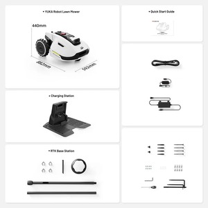 Nuevo Robot Cortacésped MAMMOTIONs YUKA 1500 2000 con Enchufe Europeo 2026, Sin Cables Perimetrales, con Barredora YUKA 1500 2000 Sin Cables - Product Image 2