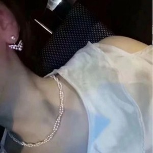 Collier de perles d'eau douce naturelles de haute qualité 3-8 mm Argent écrasé avec chaîne en argent S925 Vente en gros - Product Image 5