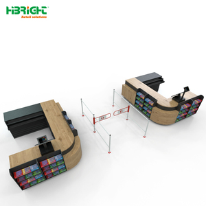 Mostrador de Caja Moderno Highbright con Estante de Exhibición para Supermercados y Tiendas Minoristas - Product Image 2