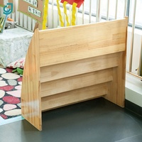 Estantería de Madera de Alta Calidad para Niños, Estantería para Libros de Jardín de Infancia con 4 Compartimentos de Almacenamiento
