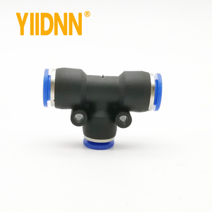 Raccord pneumatique PEG, réduction en T, type T, 3 voies, connexion rapide par glissement, pour tuyau d'air, 4 mm, 6 mm, 8 mm, 6 mm-8 mm, 10-6 mm - Product Image 4