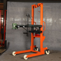 Rotateur semi-électrique pour fûts d'huile, élévateur de fûts, déverseur de fûts d'huile