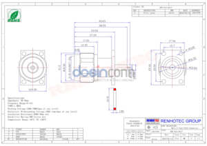 <span class=keywords><strong>N</strong></span> loại nam <span class=keywords><strong>RF</strong></span> kết <span class=keywords><strong>n</strong></span>ối 4 lỗ mặt bích vách ngă<span class=keywords><strong>n</strong></span> không thấm <span class=keywords><strong>n</strong></span>ước IP67 nam loại <span class=keywords><strong>N</strong></span> kết <span class=keywords><strong>n</strong></span>ối cho rg8 rg316 lmr 400 - Product Image 6