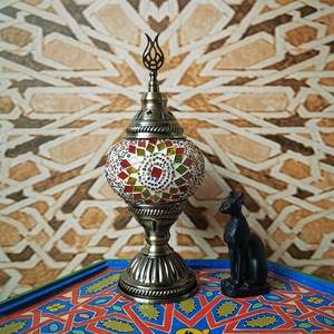โคมไฟแก้วโมเสคสไตล์ตุรกีชุดของขวัญงานแฮนด์เมดโคมไฟตกแต่งบ้าน - Product Image 2