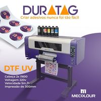 Machine d'impression UV jet d'encre 30cm A3 rouleau or argent AB film DTF imprimante d'autocollants d'emballage de tasse de bouteille avec plastifieuse