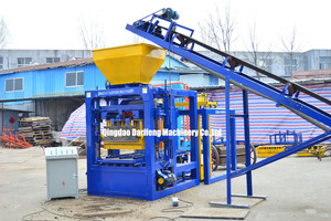 Macchina Semiautomatica QT4-26 per la Produzione di Mattoni e Blocchi in Calcestruzzo, Rapido Guadagno - Product Image 4
