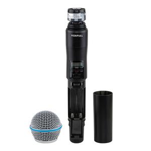 Voxfull Pro Audio <span class=keywords><strong>QLXD24</strong></span> BTEA5 8 SM5 8 Cuatro antenas True Diversity Lavalier Sistema DE MICRÓFONO INALÁMBRICO Cancelación de ruido - Product Image 6