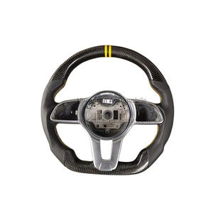 Cuir perforé en Fiber de carbone de haute qualité pour Mercedes Benz <span class=keywords><strong>A</strong></span> <span class=keywords><strong>classe</strong></span> B <span class=keywords><strong>classe</strong></span> C <span class=keywords><strong>classe</strong></span> <span class=keywords><strong>AMG</strong></span> c260 GLA GLC GL <span class=keywords><strong>volant</strong></span> de voiture - Product Image 1