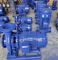 Hochleistungs-Horizontale Inline-Kreiselpumpe Industrielle Pipeline-Wasserdruckerhöhungspumpe für Kühlturm HVAC Edelstahl Eisen