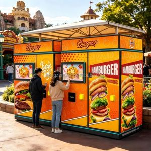 Distributeur automatique intelligent de hamburgers, fonctionnant 24h/24 sans besoin de personnel humain sur poste. - Product Image 6