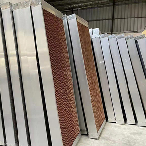 Industrial Evaporative Cooling Pad Pig House Paper Portable Small with <b>Frame</b> Suppliers Perennial - Product Image 3