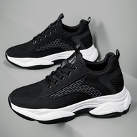 Chaussures de sport pour hommes, baskets Flyknits, chaussures de marche respirantes et confortables, chaussures décontractées, grande taille 37 44