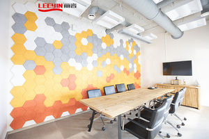 Panneau acoustique en <span class=keywords><strong>laine</strong></span> <span class=keywords><strong>de</strong></span> <span class=keywords><strong>bois</strong></span> <span class=keywords><strong>de</strong></span> haute qualité pour mur et plafond, panneau absorbant le bruit en ciment - Product Image 5