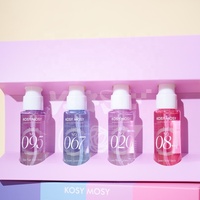 Set de Perfumes Kosy Mosy para Mujer, Aroma Intenso y Duradero, Spray Ecológico de 40ml*4 EDP