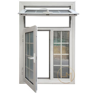 Fenêtre à battants en aluminium à rupture de pont <span class=keywords><strong>thermique</strong></span>, double <span class=keywords><strong>vitrage</strong></span>, résistante aux ouragans, de conception française, best-seller, pour villa, Energy Star - Product Image 2