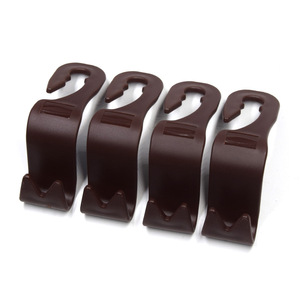 4-Pack No-Disassembly Headrest <b>Car</b> Rear Seat Hidden <b>Hooks</b> Reinforced Heavy-Duty Interior Kits - Product Image 4